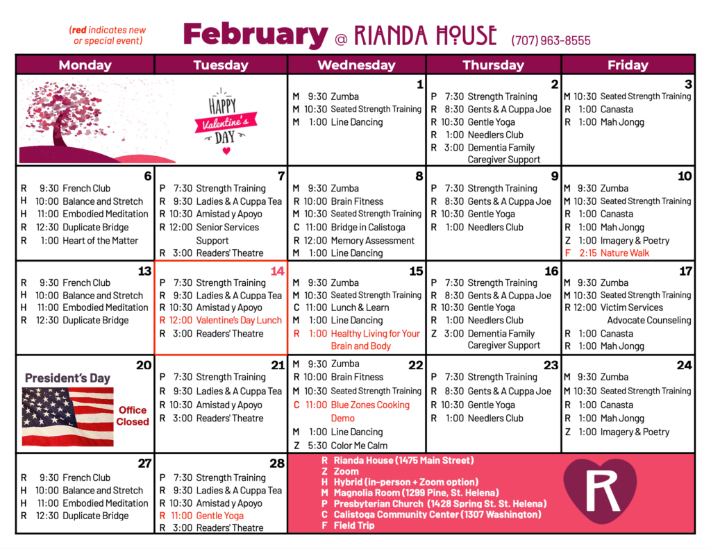 February Calendar