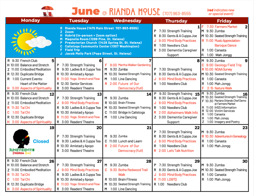 June Calendar Picture